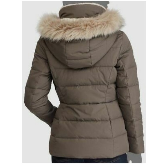 Ralph Lauren Faux-Fur Hooded Puffer Coat - Picture 2 of 14